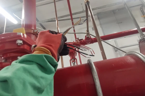 instalación del sistema de agua contra incendios ACI en Perú